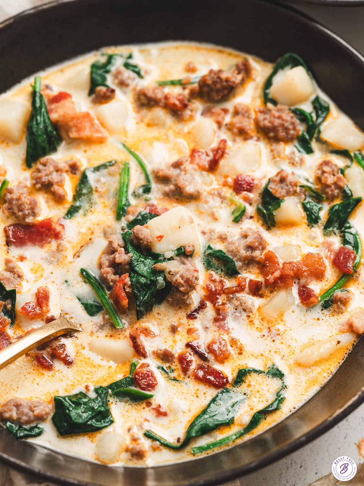 Homemade Zuppa Toscana: Hearty Sausage, Kale & Potato Soup